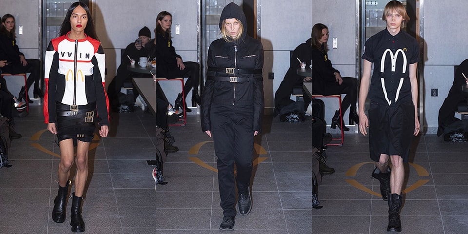 VAIN Upcycles McDonald's Workwear for Runway Show | Hypebeast