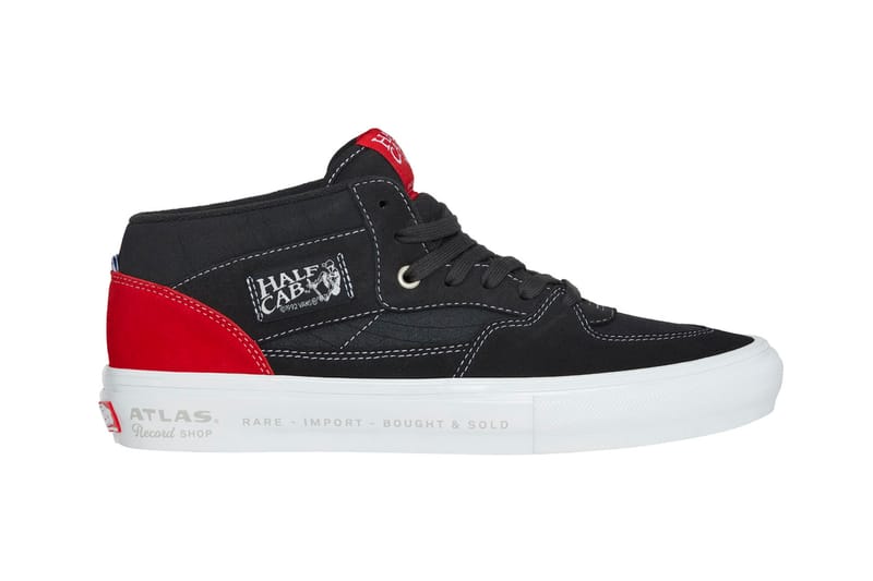 Vans half cab sale pro black white red