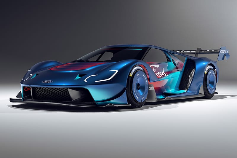 Ford Unveils 800 HP Track-Only Ford GT Race Car | Hypebeast