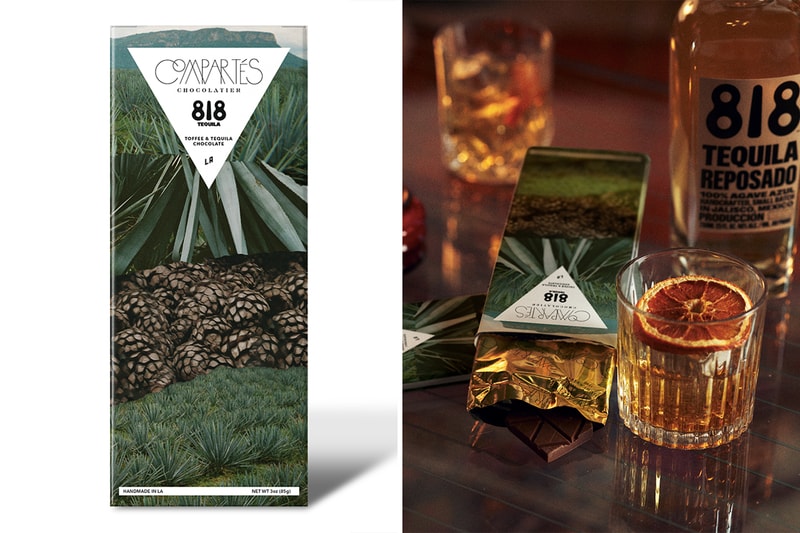 818 Holiday Toffee and Tequila Compartés Chocolate Hypebeast