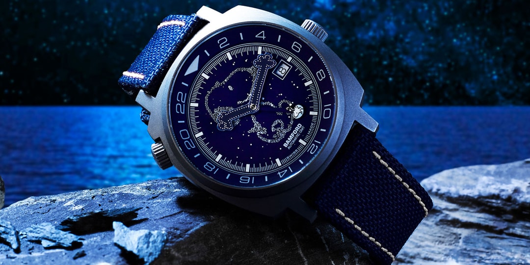 Bamford London выпускает титановые часы GMT в стиле Снупи