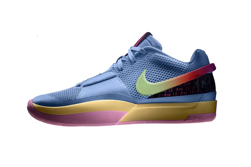 Rainbow nike deals basketball shoes