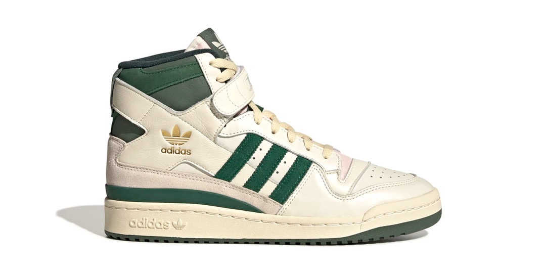 Поверните время вспять с кроссовками adidas Forum 84 High «Team Dark Green»