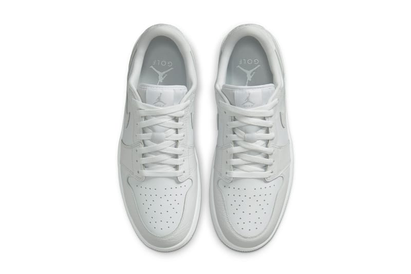 Air jordan 1 on sale low all white