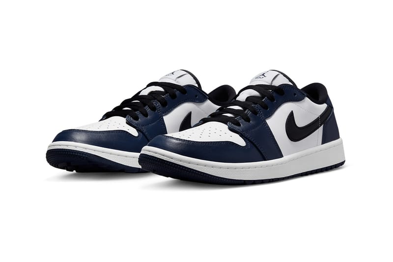 Navy blue cheap nike golf shoes