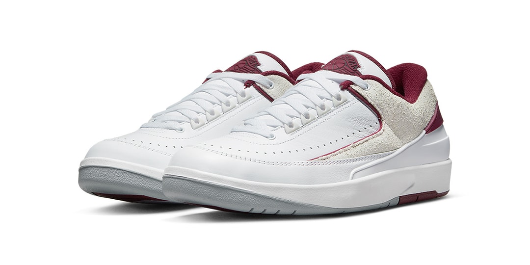 Официальные изображения Air Jordan 2 Low “Cherrywood”