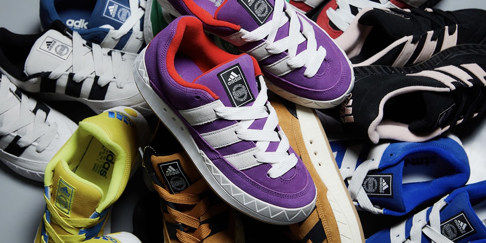 Atmos и Adidas воссоединяются для «Purple Suede» ADIMATIC