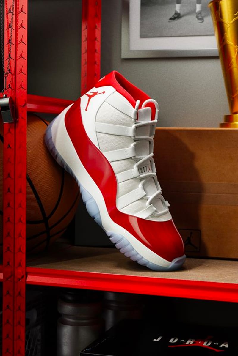 All white and on sale red jordan 11