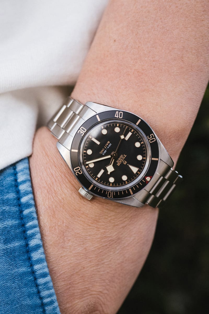 Tudor with rolex crown hot sale