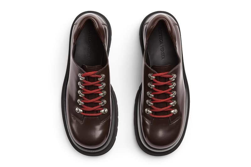 Bottega Veneta - Lug leather hiking boots Bottega Veneta