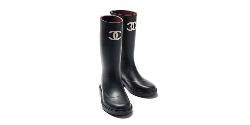 Chanel Drops 1 150 USD Winter Wellington Boots Hypebeast