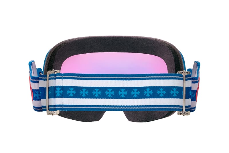 CHROME HEARTS SKI GOGGLES SILVER M0RNING FADE BLACK クロム