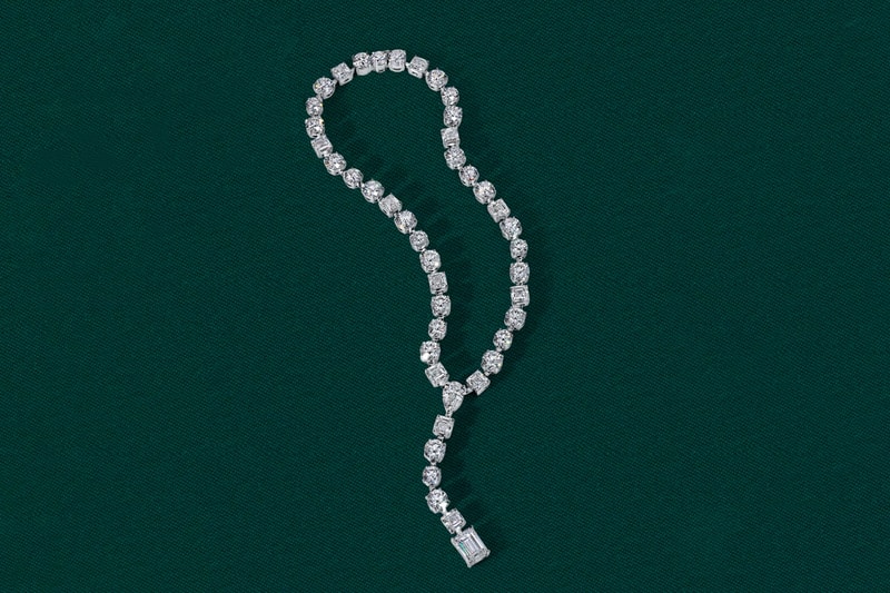 Drake's Custom 42 Diamond Alex Moss Necklace, 