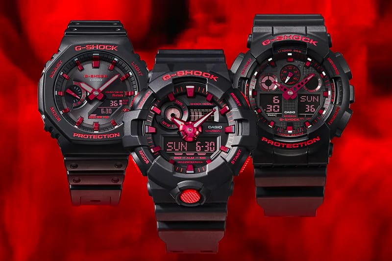 G-SHOCK Ignite Red Series Watches Release Info | Hypebeast