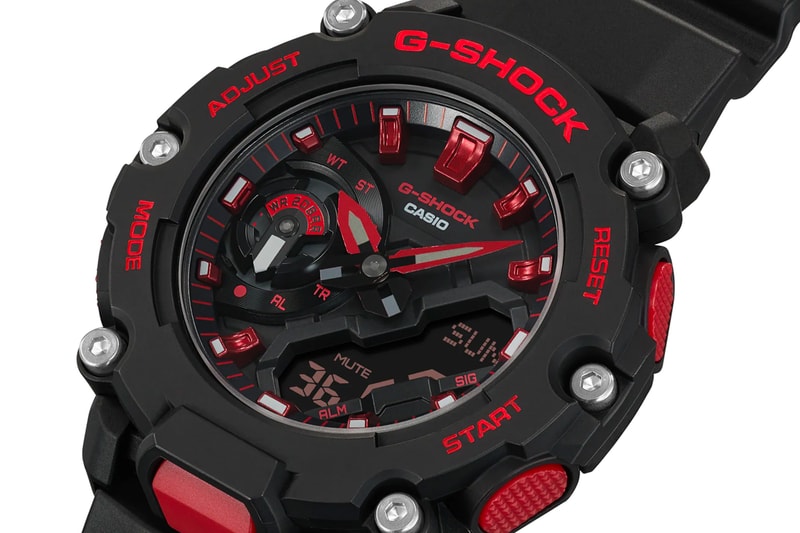 GSHOCK Ignite Red Series Watches Release Info Hypebeast