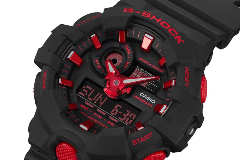 Casio g hot sale shock red