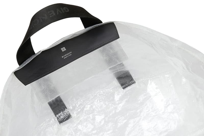 VIP【関税送料無料】希少 GIVENCHY SHOPPING BAGS Givenchy Drops $995 Clear Shopping Tote Bags | Hypebeast