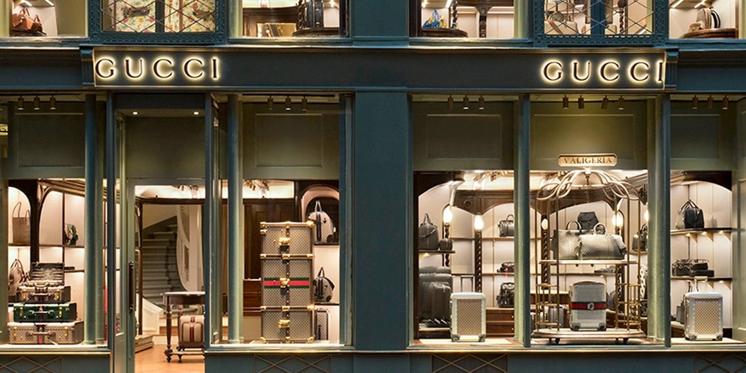 Gucci открывает первый магазин только для багажа в Париже