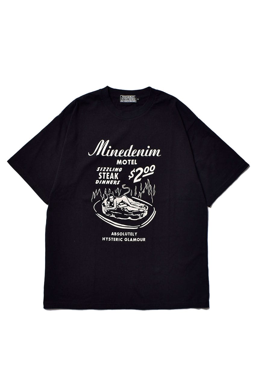 HYSTERIC GLAMOUR × MINEDENIM T-shirt-