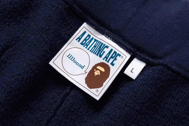 偽物 BAPE X JJJJOUND COLLEGE SWEAT PANTS | artfive.co.jp