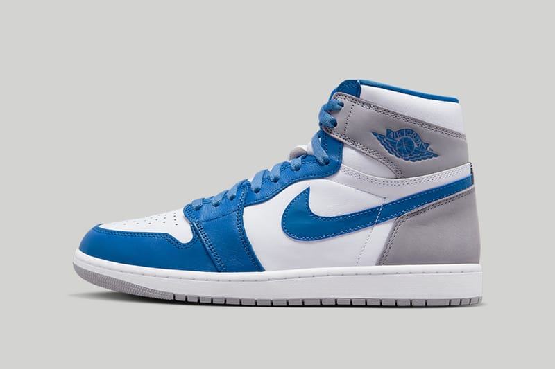 White and hot sale blue retros