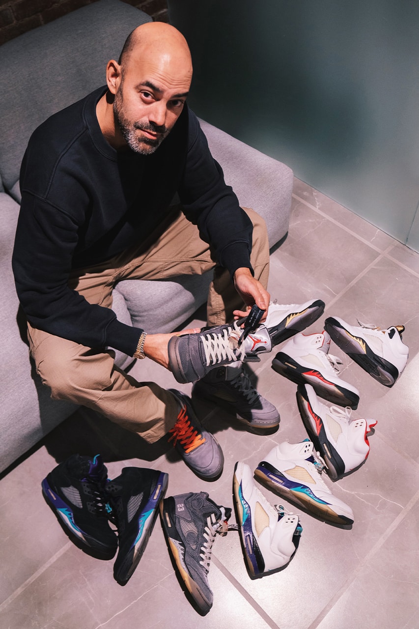 Sole Mates: Kenneth Anand and the Air Jordan 5 | Hypebeast