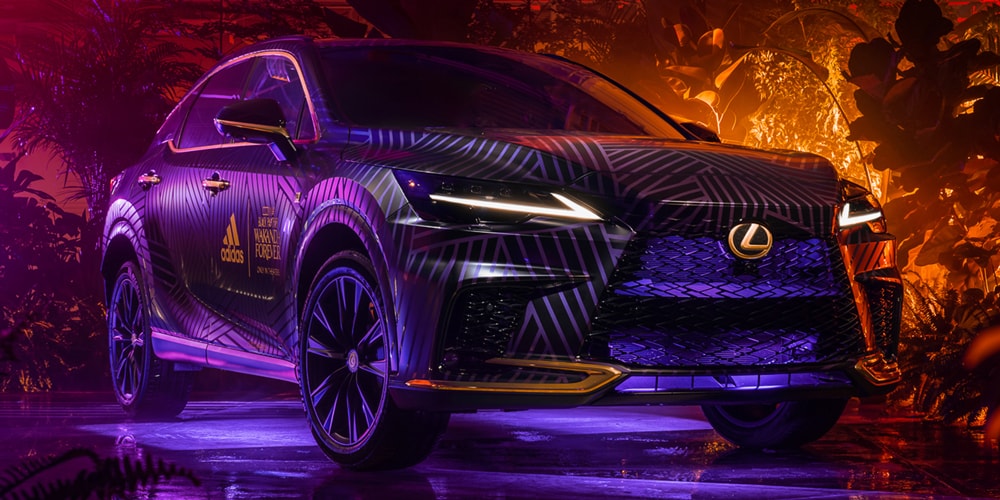 Lexus и Adidas SEED представили Lexus RX 500h F SPORT «Черная пантера: Ваканда навсегда»