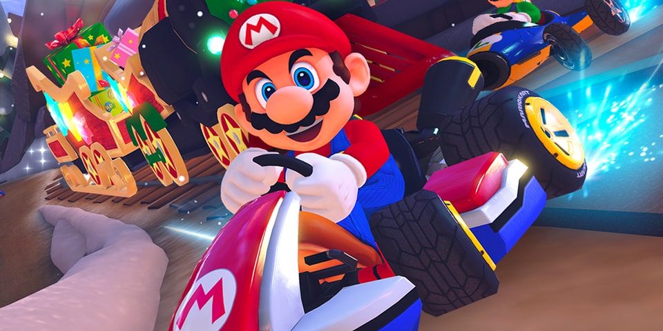 Informacje o niestandardowych przedmiotach „Mario Kart 8 Deluxe Update”.
