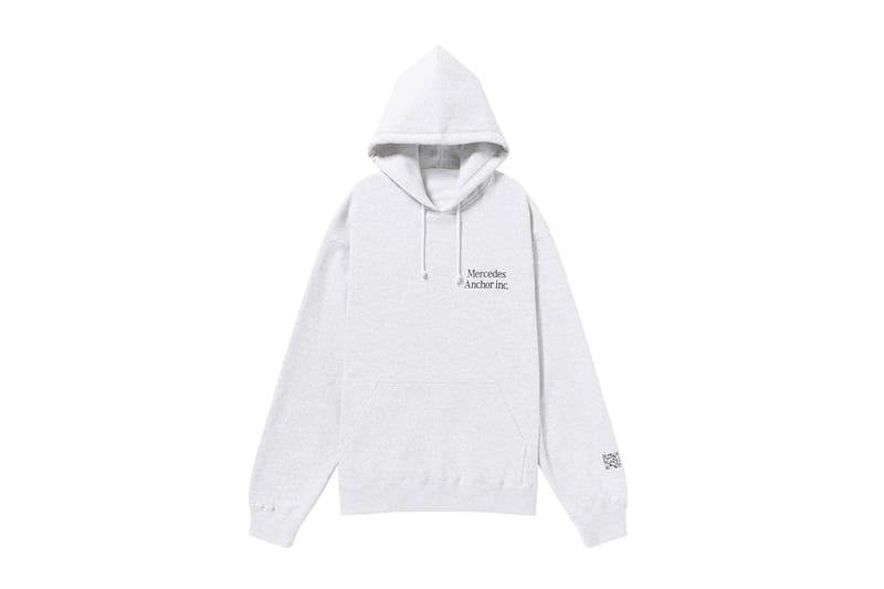 Mercedes Anchor inc. Hoodie L white