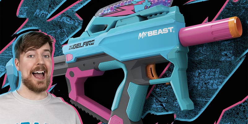 MrBeast x Nerf Pro Gelfire Release | Hypebeast