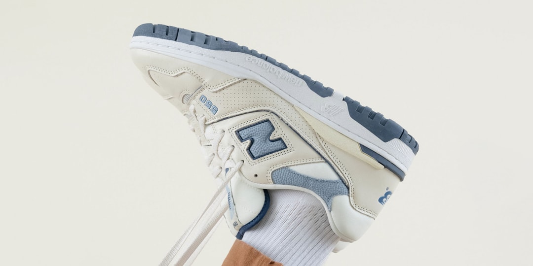 Синие оттенки вошли в новейший пакет New Balance 550