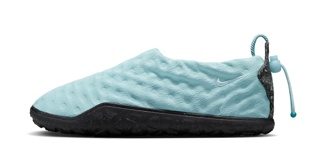 Кроссовки Air Moc от Nike ACG возвращаются в свежем цвете Ocean Bliss Blue
