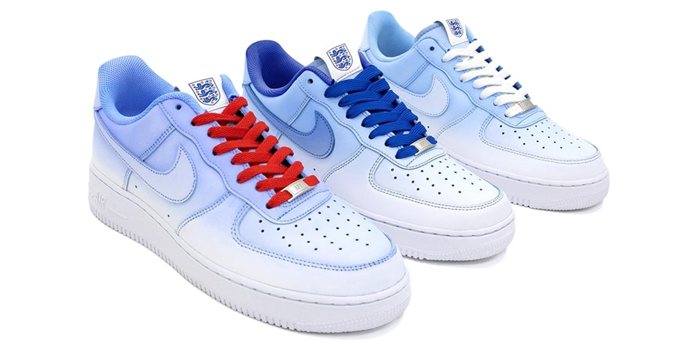 Взгляните на эксклюзивные кроссовки Nike Air Force 1s сборной Англии, посвященные чемпионату мира по футболу в Катаре