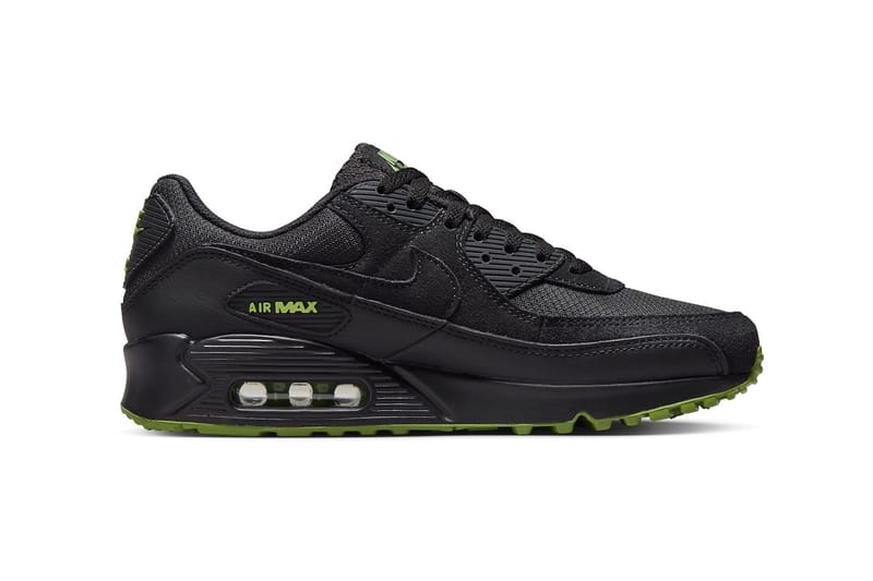 Air max 90 outlet leather black green