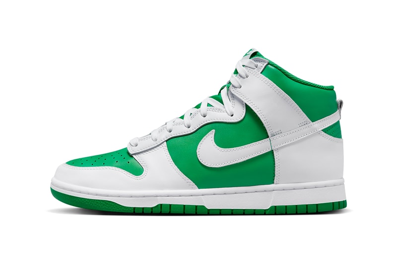 Nike Dunk High Green White DV0829-300 Release Info | Hypebeast