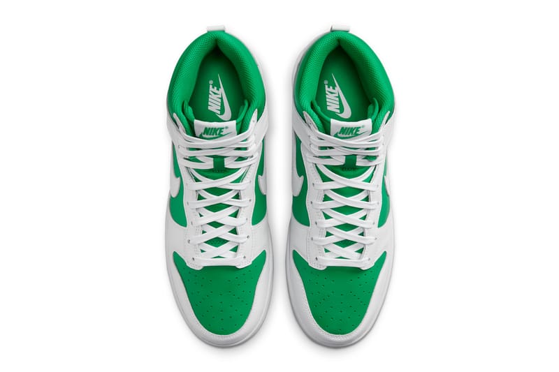 Nike dunk high lucky green best sale