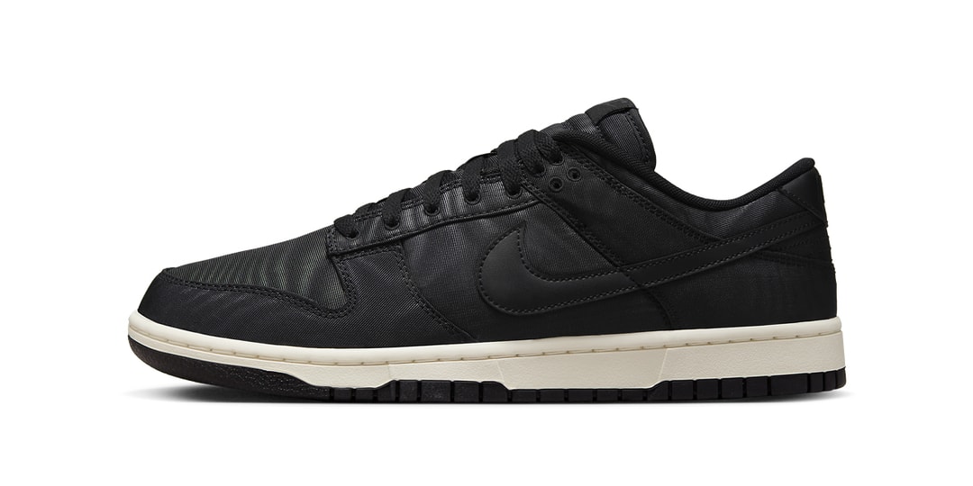 Nike Dunk Low Black Canvas DV7211-001 Release Info | Hypebeast