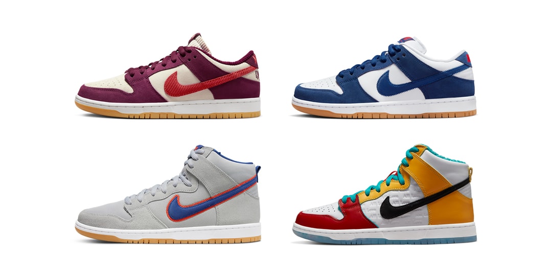 Различные данки Nike SB пополнятся через SNKRS на этой неделе