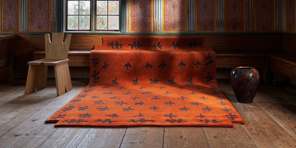 Джанкарло Валле сотрудничает с Nordic Knots для создания коллекции ковров