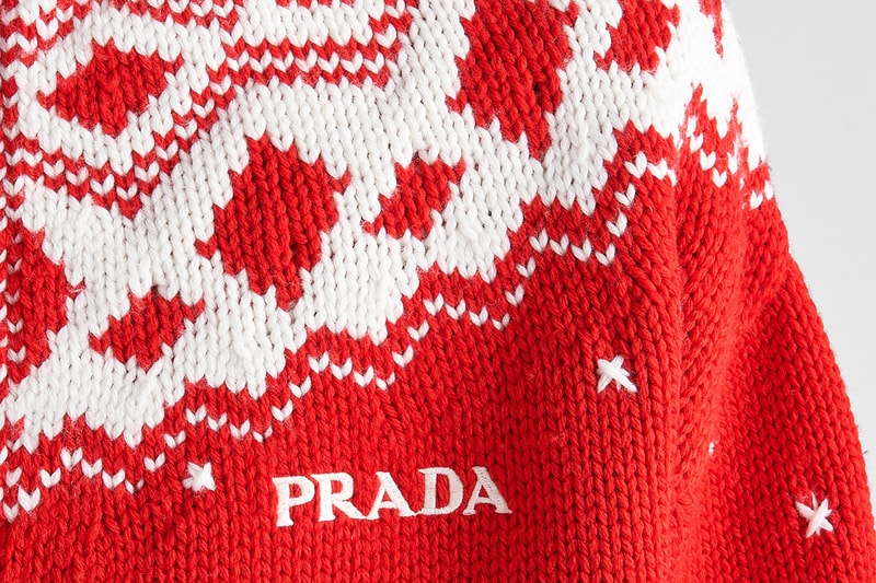 Prada Time Capsule Drops Festive Christmas Jumper | Hypebeast