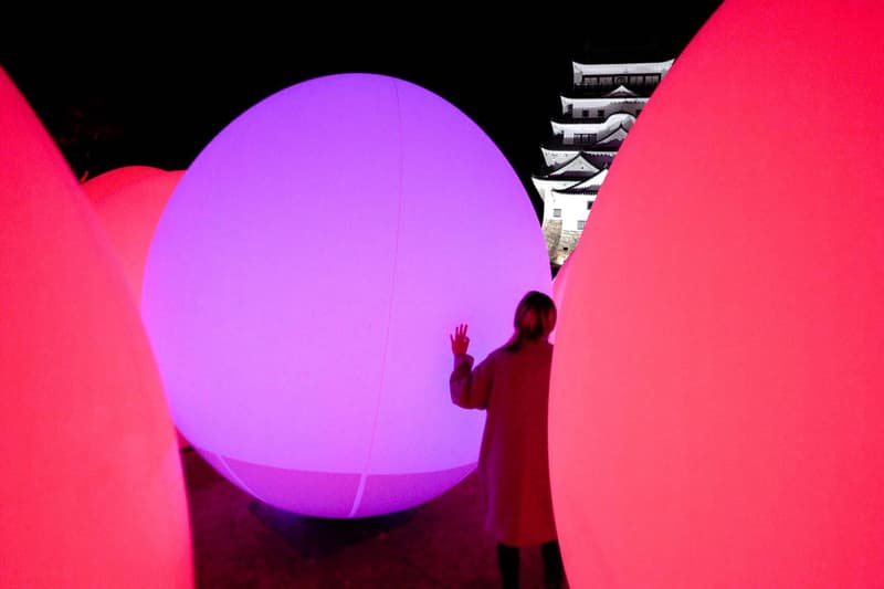 teamLab Digitized Fukuyama Castle Exhibition | Hypebeast