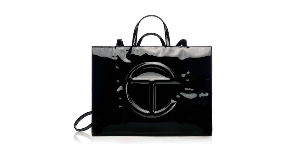 red patent telfar