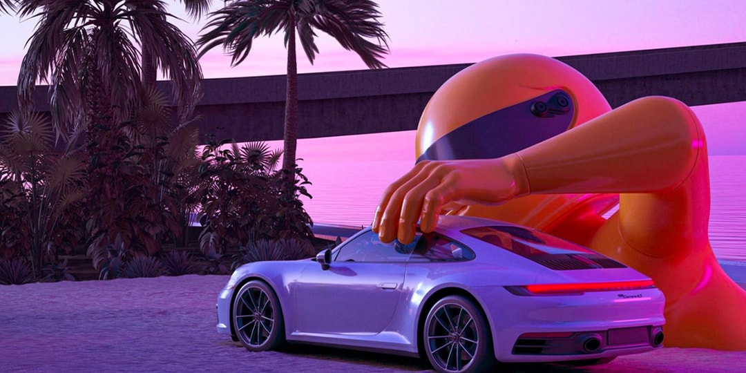 Porsche входит в мистический мир в инсталляции Криса Лабруя «Dream Big»