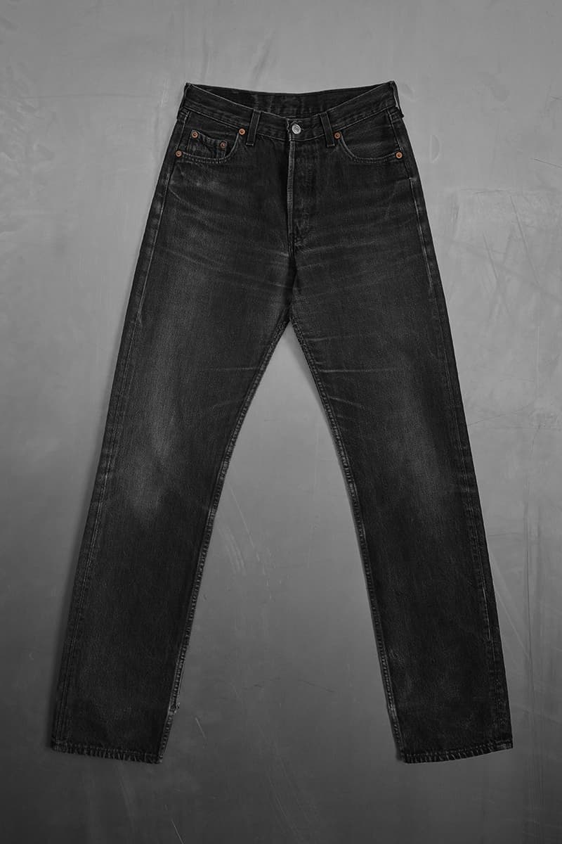 Unsound Rags Faded Black Vintage Levi's 501 Drop | Hypebeast