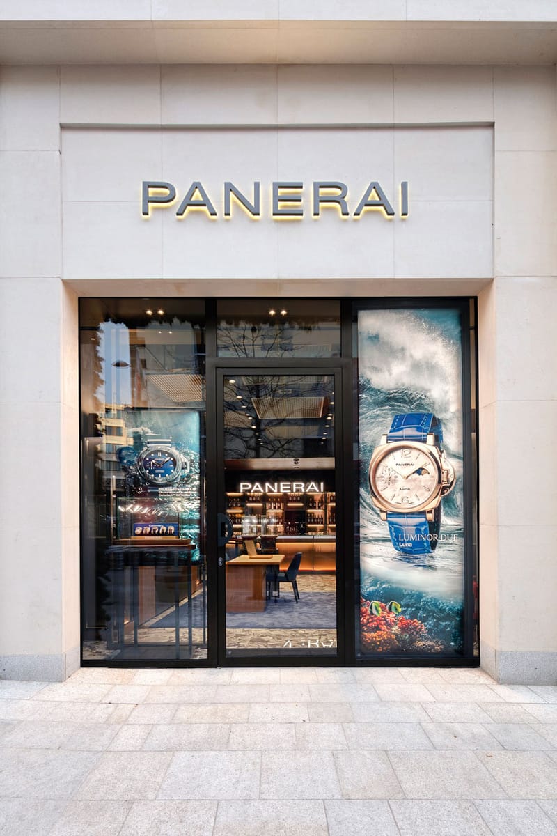 Panerai Debuts New Boutique in Dublin Hypebeast