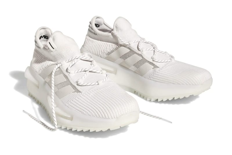 adidas nmd all white