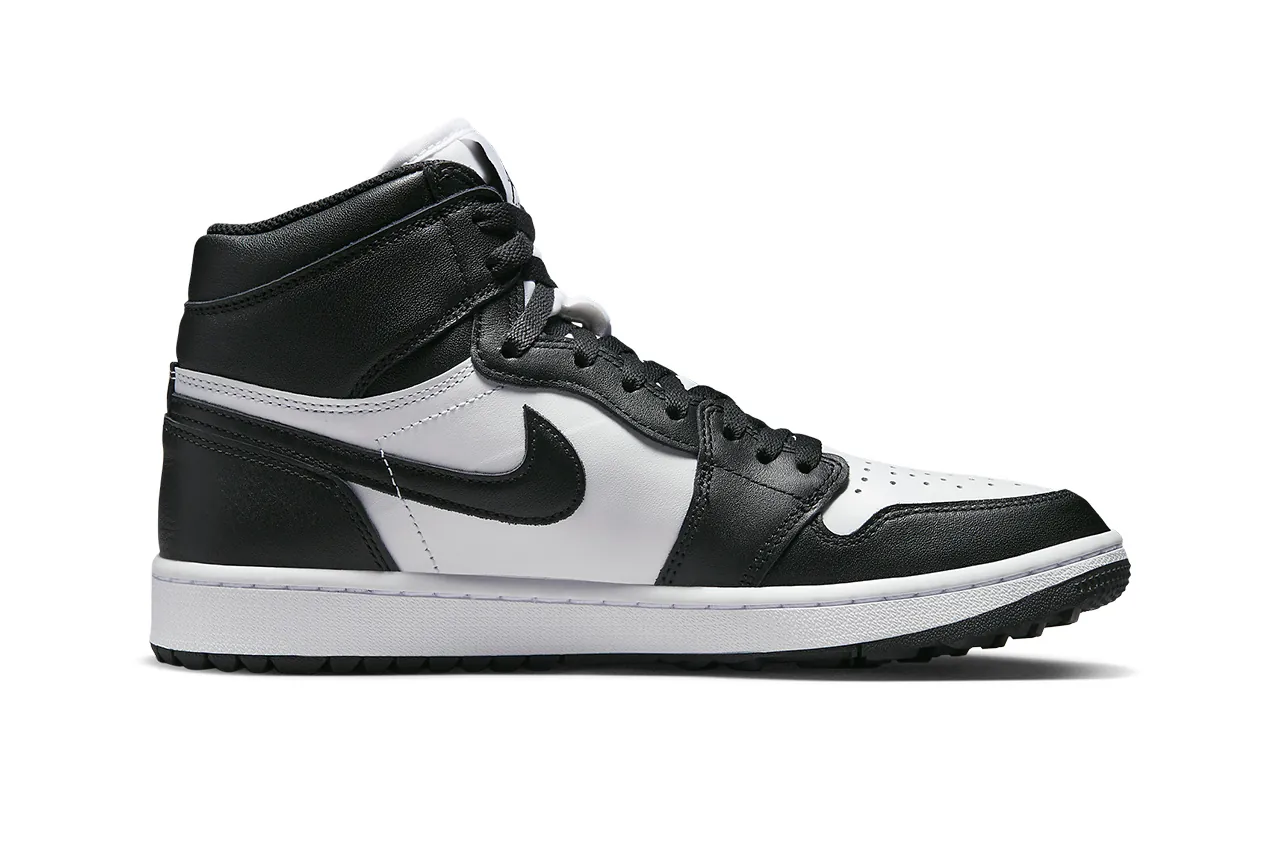 Jordan retro 1 hot sale mid black and white