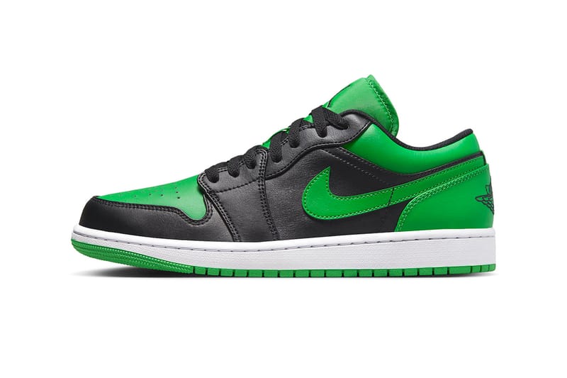 Jordan 1 low deals cut green