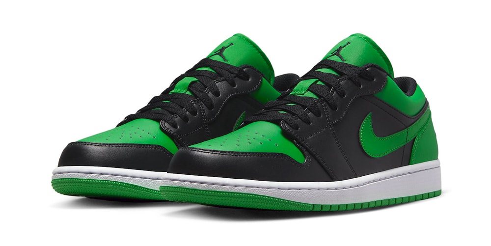 Air Jordan 1 Low получили расцветку Lucky Green