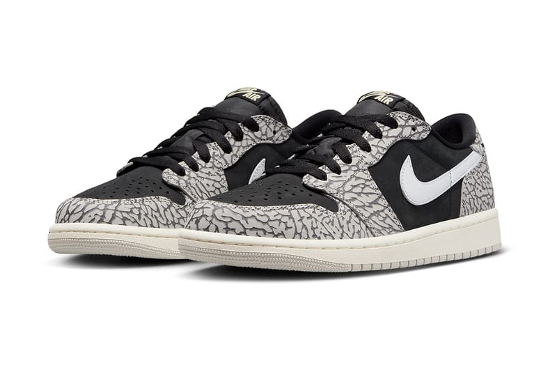 Air Jordan 1 Low OG Black Cement CZ0790-001 Release Date | Hypebeast